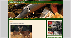 Desktop Screenshot of aboutdeerhunting.com